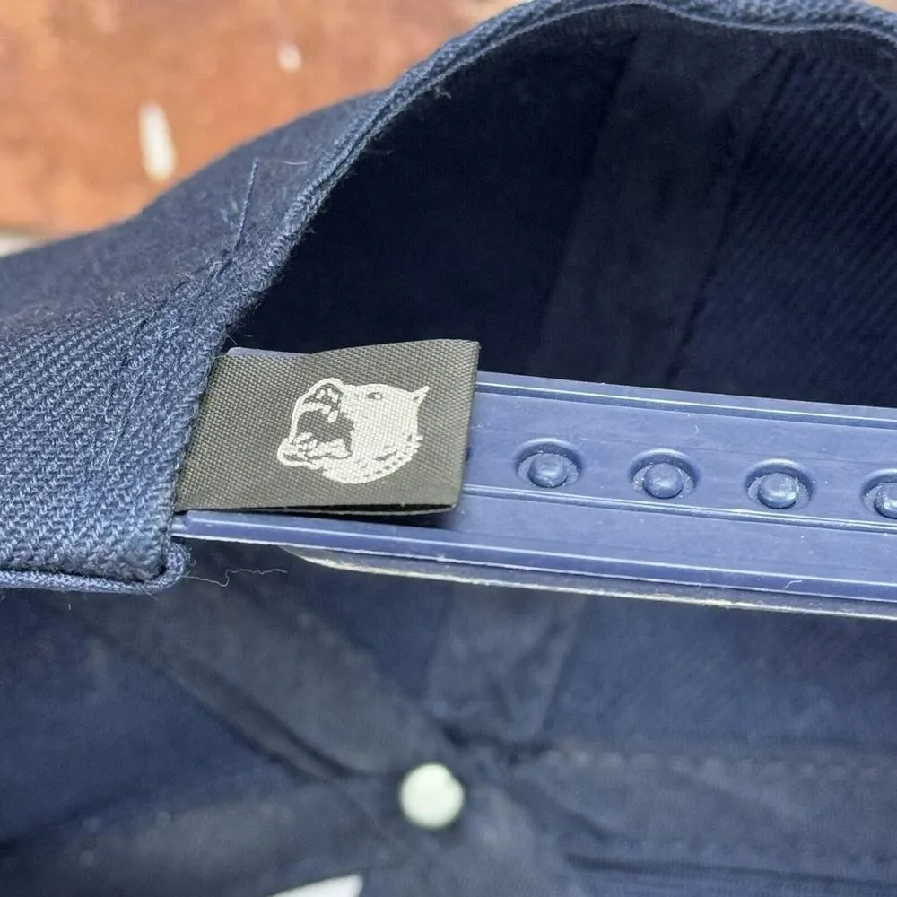 Pit‎ Bull Brand Navy- Detroit The Motor City Snapback hat cap Emdroidered